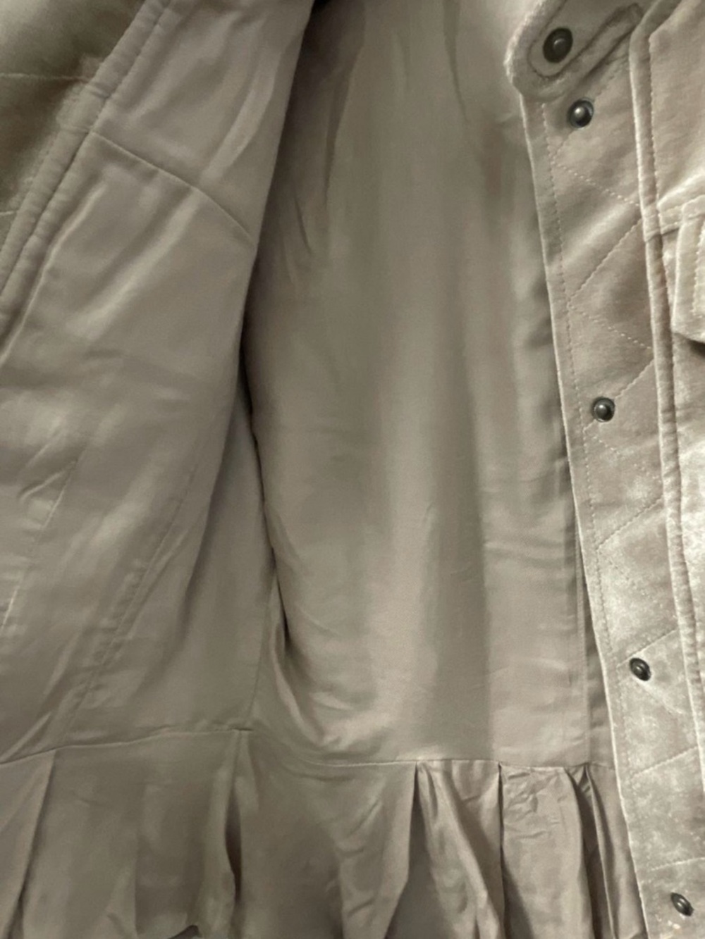 Free People Ballet Racer Jacket in Champagne Size XS - Picture 4 of 9